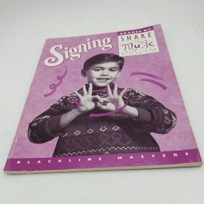 Share the Music Grade K - 2 Signing Book  - Image 1 of 4