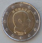 2 E.uro Kursmünze Monaco 2017 Albert II unz