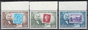 NORFORK ISLAND:1979 SC#246-48 MNH stamp on stamp Sir Rowland Hill, origina AP323 - Picture 1 of 2