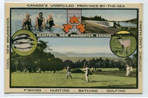 Schöne Werbepostkarte New Brunswick Canada Tourist Bureau - Bild 1 von 1