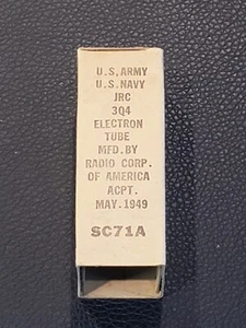 U.S. Army Navy RCA Electron Tube JRC 3Q4 - New Old Stock - Picture 1 of 4