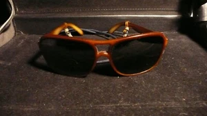 "Occhiali da sole colorati vintage marroni Vuarnet PX Made in France / larghezza tempia 5" - Foto 1 di 10