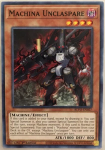 YuGiOh - Blazing Vortex - Machina Unclaspare - BLVO-EN027 - Common - Imagen 1 de 1