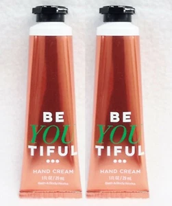 2 Bath Body Works BE YOU TIFUL Schöne Sheabutter Handcreme Reise Mini 1 Oz. - Bild 1 von 2