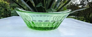 Heisey, Oval, Moongleam Green, Nut Bowl - Picture 1 of 6