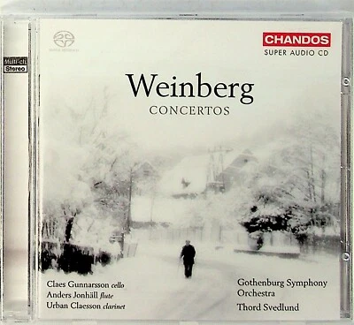 Weinberg: Concertos, Gothenburg Orchestra SACD -NEW -Thord Svedlund (cd)  - Image 1 of 2