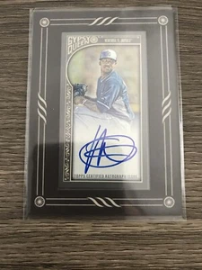 2015 Topps Gypsy Queen Framed Mini Retail Autographs #/25 YORDANO VENTURA ROYALS - Picture 1 of 2