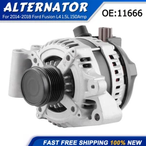 Alternator 11666 For Ford Fusion 2014-2018 L4 1.5L 150Amp CW 6-Grooves AND0589 - Picture 1 of 8