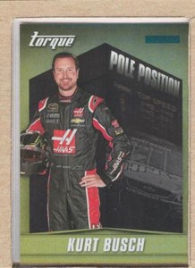 Kurt Busch PP9 2016 Panini Torque NASCAR Racing Pole Position
