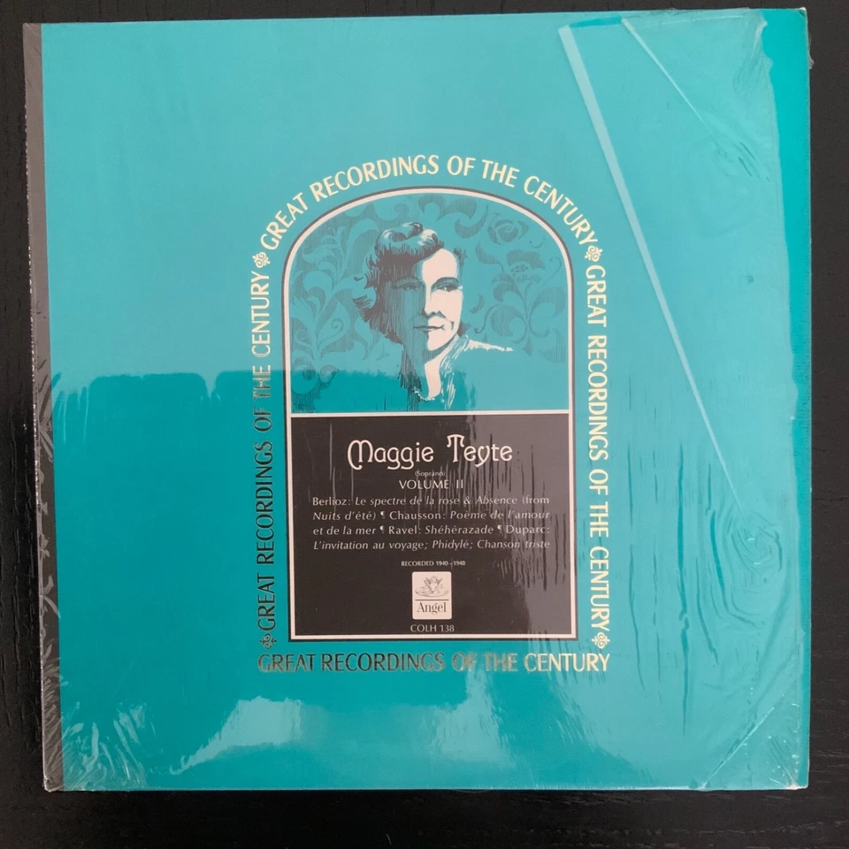 MAGGIE TEYTE-GREAT RECORDINGS OF THE CENTURY-VOL. 2-ORIGINAL ANGEL COLH138 VINYL - Image 1 of 1