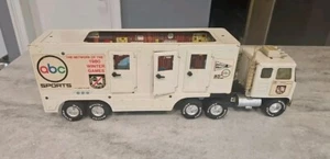 Vintage NYLINT 1980 ABC Wide World of Sports Winter Games TV Semi TRUCK Metal - Picture 1 of 17