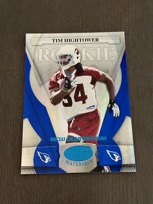 2008 Leaf Certified Materials Mirror Blue /50 #197 TIM HIGHTOWER Rookie RC - Image 1 of 2