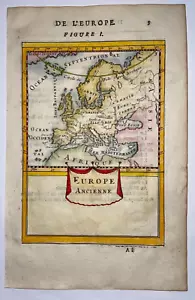 ILLYRIE BALKANS 1683 ALAIN MANESSON MAZO MAPA ANTIGUO EDICIÓN FRANCESA - Imagen 1 de 3