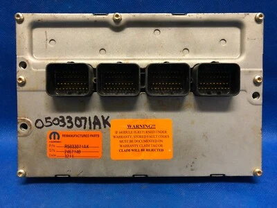 PROGRAMMED PLUG & PLAY PT CRUISER ECM ECU CONTROL MODULE PCM R5033071AK  - Image 1 of 4