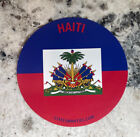 Haiti Landesflagge Wasserflasche Laptop Vinyl Aufkleber Staatsmann Krawatte Lds