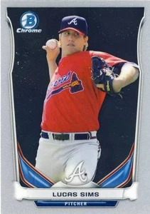 (61) 2014 Bowman Draft LUCAS SIMS Rookie LOTE TODO CROMO Braves CTP13 - Imagen 1 de 1