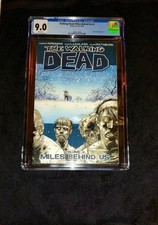 The Walking Dead #2 (MILES BEHIND US) (FIRST PRINT $12.95) (CGC 9.0) RARE 🔥 