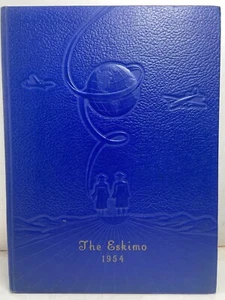 1954 Yearbook Winslow HS High School Eskimo IN Indiana WHS Seniors Scouts book - Picture 1 of 7