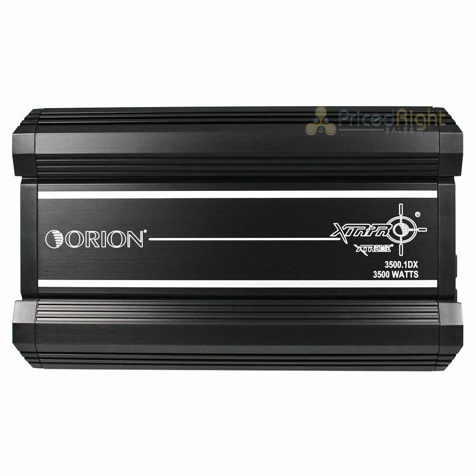 Orion XTR PRO 3500.1DX 3500W Class-D Mono Channel Stereo Car Amplifier