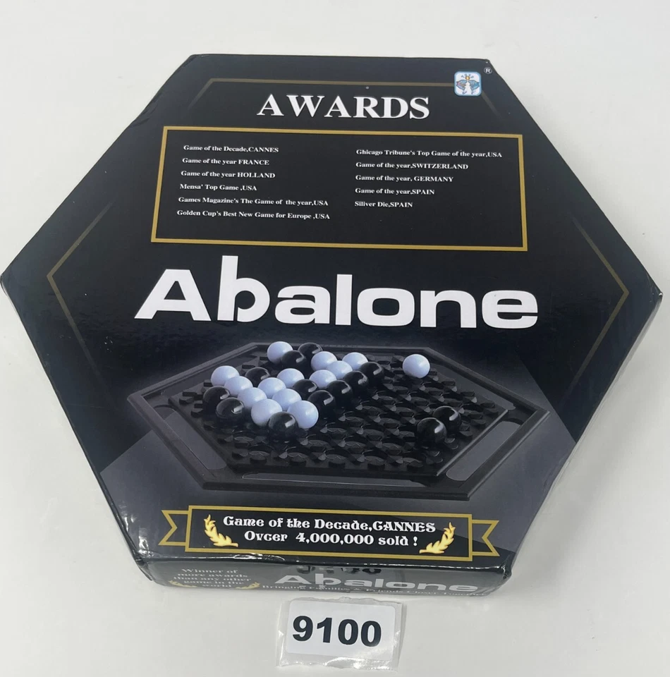 Abalone Marbles Strategic Board Game  - Image 1 of 4