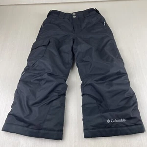 Columbia Omni Heat Kids Ski Pants Size XXS Black Girl Boy Snow Omni Tech - Picture 1 of 9