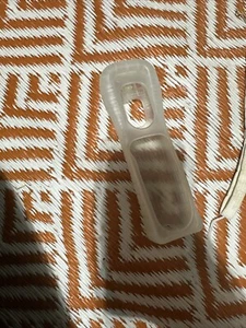 Genuine Nintendo Wii Controller Sleeve Silicone Rubber Jacket Case Remote Clear - Picture 1 of 1