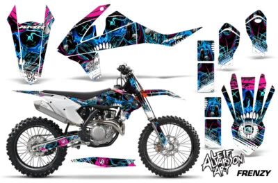 Graphic Stickers Decals For KTM C10 SX/SXF/XCF 125-450 2016-2018 FRENZY DU — 第 1/3 张图片