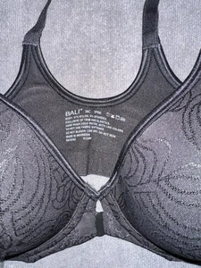 Bali Comfort Revolution® Front Close T-Shirt Underwire Full Coverage Bra 36C - Picture 1 of 5