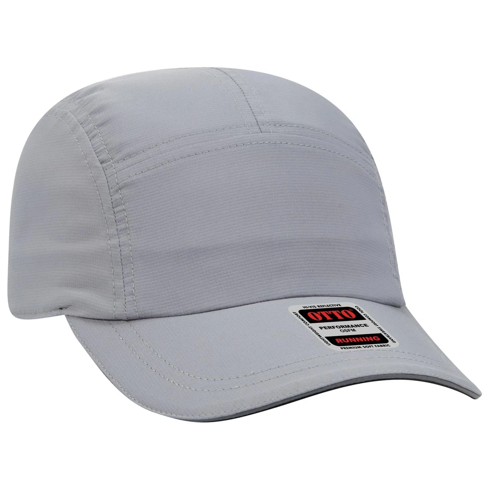 OTTO CAP 133-1252 Unisex Reflective 5 Panel Running Hat - Image 1 of 1