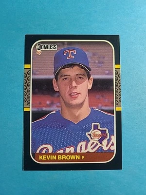 Бейсбольная карточка Кевина Брауна 1987 Donruss No 627 I8808 - Изображение 1 из 2