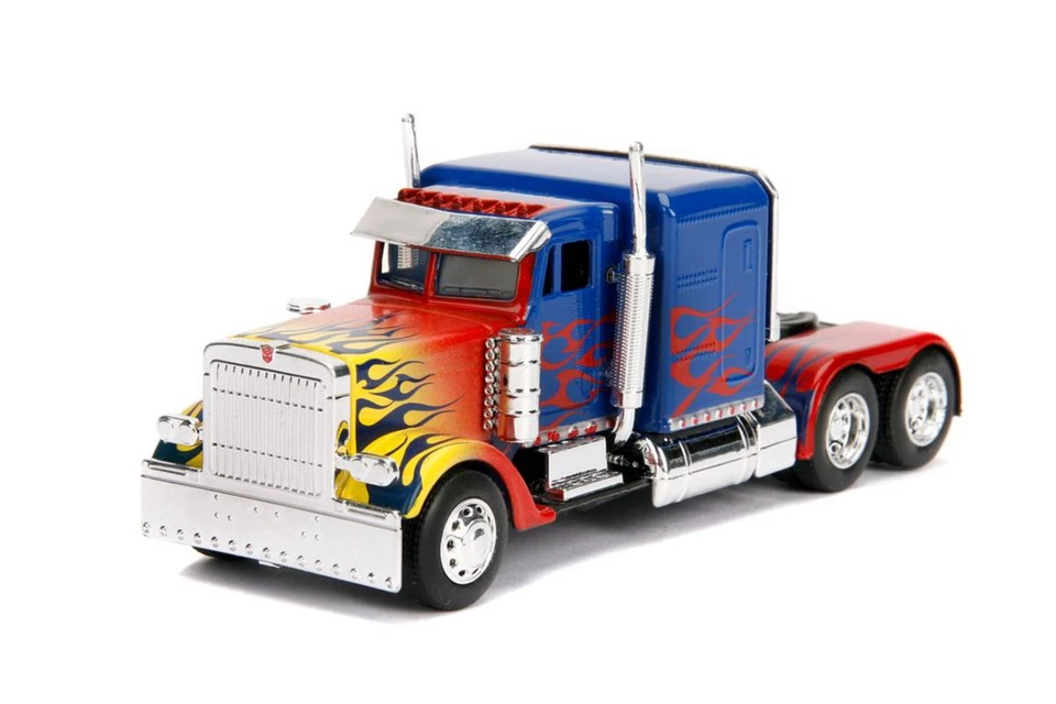 JADA 99802 MINIATURE T1 OPTIMUS PRIME BLUE TRANSFORMERS 1/32 - Immagine 1 di 1