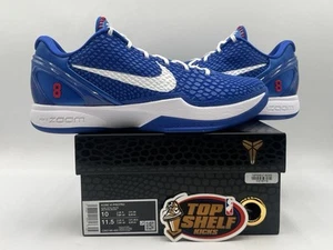 DS New Nike Kobe Bryant 6 Protro Dodgers 2025 Size 10 Authentic Dodger Blue #8 - Picture 1 of 10