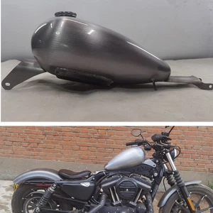 7 L Modified Motorcycle Petrol Fuel Tank For Harley Sportster Series 2006-2022 - Picture 1 of 11
