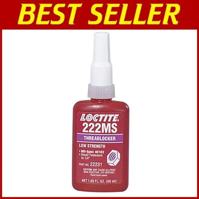 50mL Purple Threadlocker, Low Strength, 300°F Max Temp - Image 1 of 2