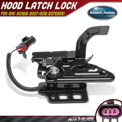 Bloqueo de cierre de capó delantero para GMC Acadia 2007 2008-2012 20765681 10363559 acero Foto 1 de 4