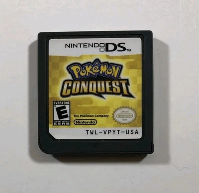 Pokemon Conquest (Nintendo DS) AUTÉNTICO - Envío Gratis Rápido Foto 1 de 4