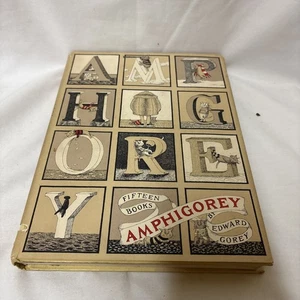 Vintage 1972 Fifteen Books Amphigorey Edward Gorey Paragon Book GP Putnam - Picture 1 of 6