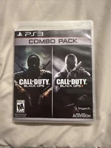 Call of Duty: Black Ops Combo Pack PS3 - Black Ops 1 And 2 PlayStation 3 - Picture 1 of 3