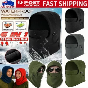 Winter Balaclava Ski Mask Windproof Thermal Face Cover Neck Warmer Outdoor Sport - Picture 1 of 156