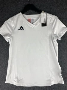 Adidas Damen T-Shirt weiß Regular Fit JJ0525 Größe M - Bild 1 von 3