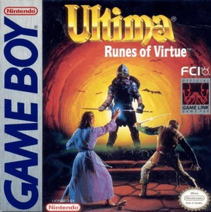 Ultima: Runes of Virtue + Hülle - Nintendo Gameboy Classic Spiel - FCI - USA - Picture 1 of 3