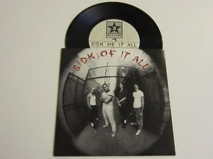SICK OF IT ALL S/T 7" (Revelation) WHITE LABELS 45 rpm - Picture 1 of 1