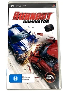 Burnout Dominator Sony PSP PlayStation Portable 2003 EA Games UMD Game + Manual - Picture 1 of 12