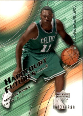 2003-04 Upper Deck Hardcourt #97 Marcus Banks RC /1999 - NM-MT - Image 1 of 2