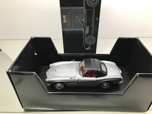 REVELL 8829 BMW 507 ROADSTER CABRIO + SOFTTOP -SILVER METALLIC 1:18- GOOD IN BOX - Imagen 1 de 7