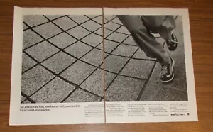 Seltene Werbung ELEFANTEN JOGGER Schuhe - Es ist zum Davonlaufen 1980 - Bild 1 von 1
