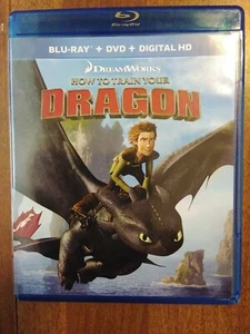 How To Train Your Dragon BLU RAY + DVD No Slipcover No Digital Used - Picture 1 of 1