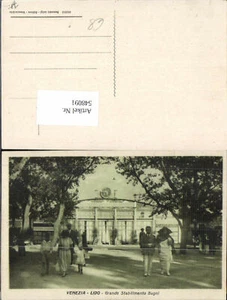 548091,Italy Venezia Lido Grade Stabilimento Bagni - Picture 1 of 1