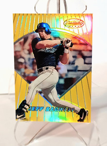JEFF BAGWELL REFRACTOR 1996 BOWMAN'S BEST PREVIEWS #BBP16 HOF ASTROS