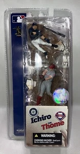 Mini figuras 2004 Mcfarlane Sports Picks Ichiro y Jim Thome a escala 3"" F/ENVÍO - Imagen 1 de 4